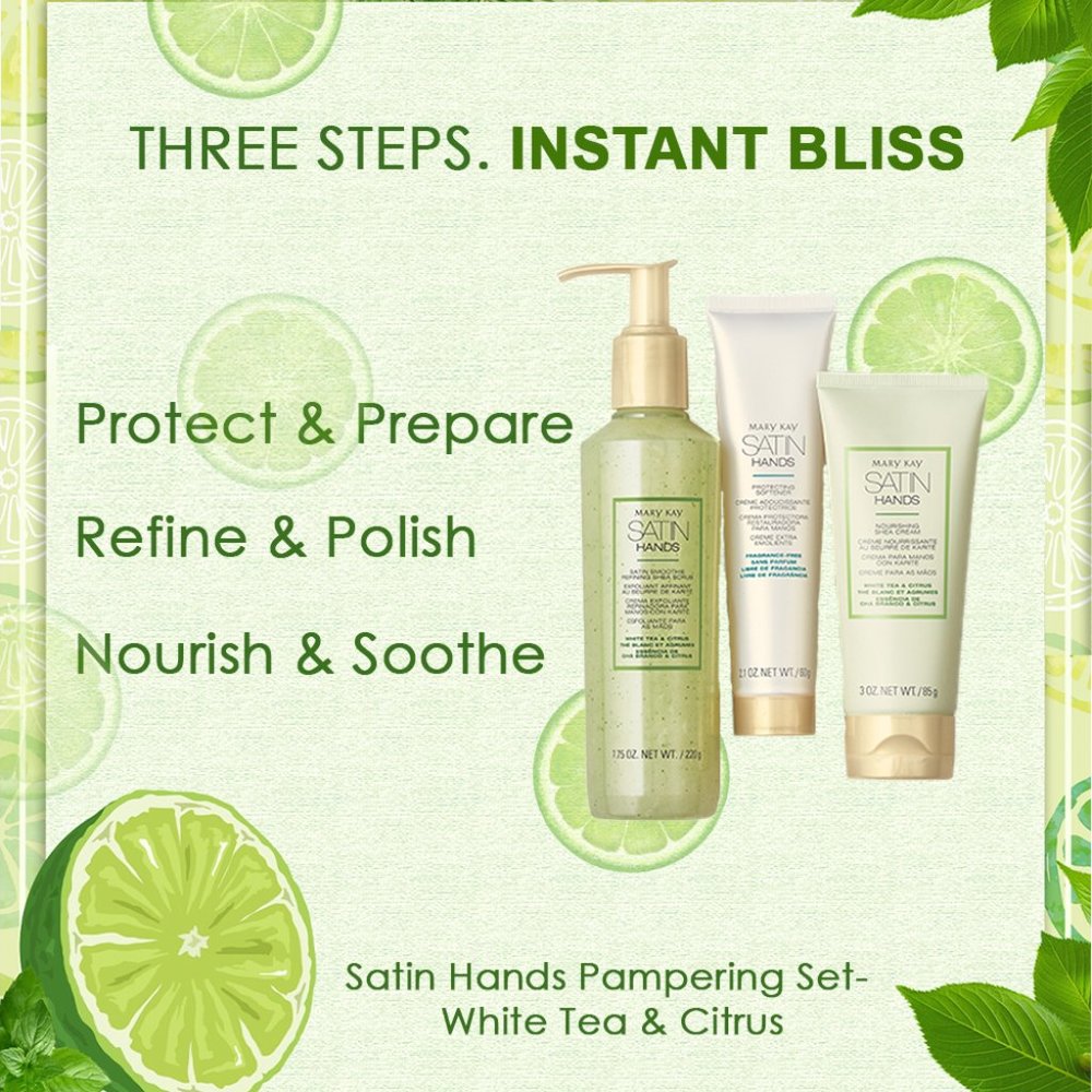 White Tea & Citrus Satin Hands® Pampering Set